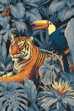 Painting by Numbers Animals Tiger Toucan Jungle