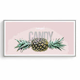 Malen nach Zahlen Ananas candy