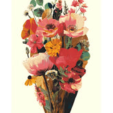 Malen nach Zahlen Blumen