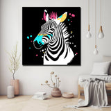 Painting by Numbers Animals Zebra Blobs