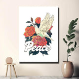 Grind nach Zahlen Peace Love Joy