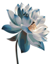 Malen nach Zahlen Blume schwarz weiss