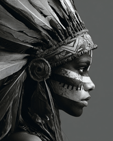 Paint by Numbers Nude Indian Jewelry