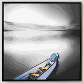 Malen nach Zahlen See still