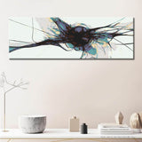 Malen nach Zahlen Moderne Kunst Black Explosion