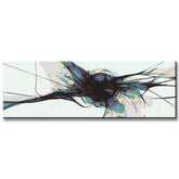 Malen nach Zahlen Moderne Kunst Black Explosion