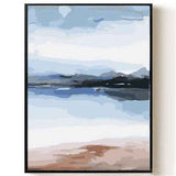 Malen nach Zahlen Seeufer