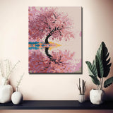 Grind nach Zahlen Baum Fantasie