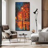 Grind nach Zahlen Herbst Abend