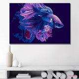 Malen nach Zahlen Siamesischer Kampffisch