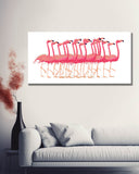 Paint by Numbers Flamingo Ballet