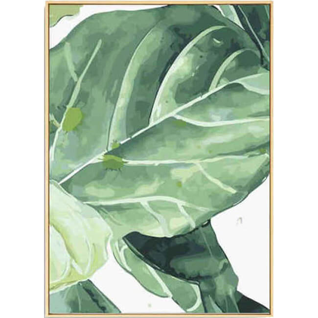 Malen nach Zahlen Pflanze