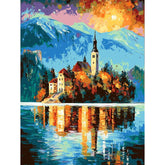 Painting by Numbers Chapel on Island
