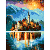Painting by Numbers Chapel on Island