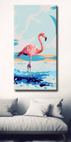 Paint by Numbers Flamingo on Clouds