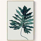 Malen nach Zahlen Pflanze