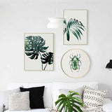 Malen nach Zahlen Pflanze