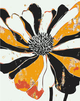 Malen nach Zahlen Blume