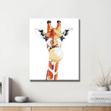 Grind nach Zahlen Kaugummi Giraffe