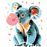 Grind nach Zahlen Kaugummi Koala