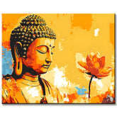 Malen nach Zahlen Buddha Kunst