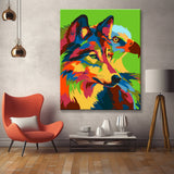 Grind after Zahlen Wolf und Falke