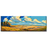 Painting by Numbers Panorama Wheat Fields