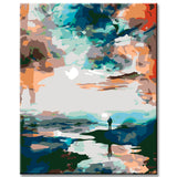 Malen nach Zahlen Tiefe Träume