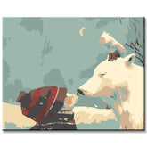 Malen nach Zahlen Erster Winter