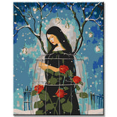 Malen nach Zahlen Fünf der Münzen