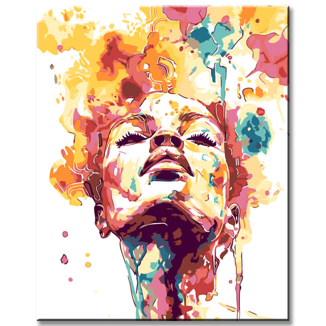 Malen nach Zahlen Ewiger Sonnenschein