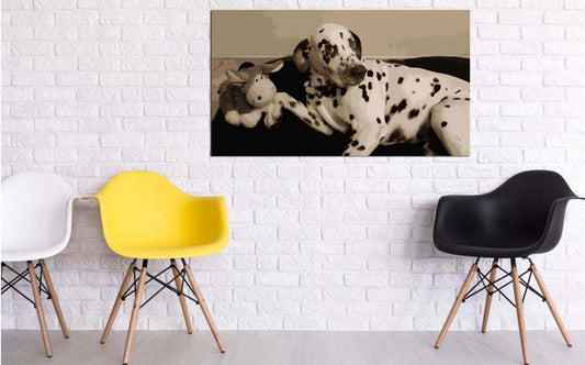 Malen nach Zahlen Wunschmotiv für Haustiere