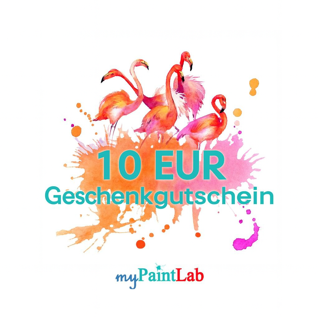 Geschenkgutschein Malen nach Zahlen myPaintLab