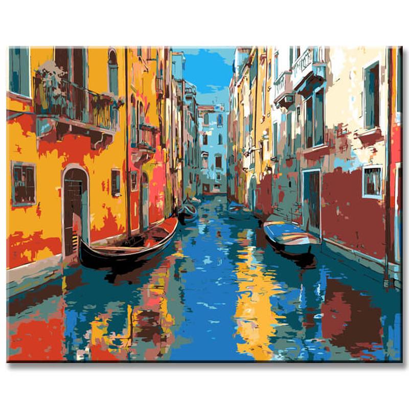 Paint by Numbers for Adults Gracht Netherlands