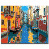 Paint by Numbers for Adults Gracht Netherlands