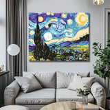 Malen nach Zahlen Van Gogh Sternennacht