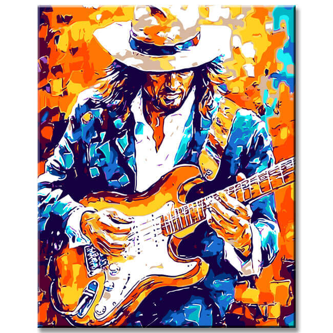 Bilder Malen nach Zahlen Rock Legende