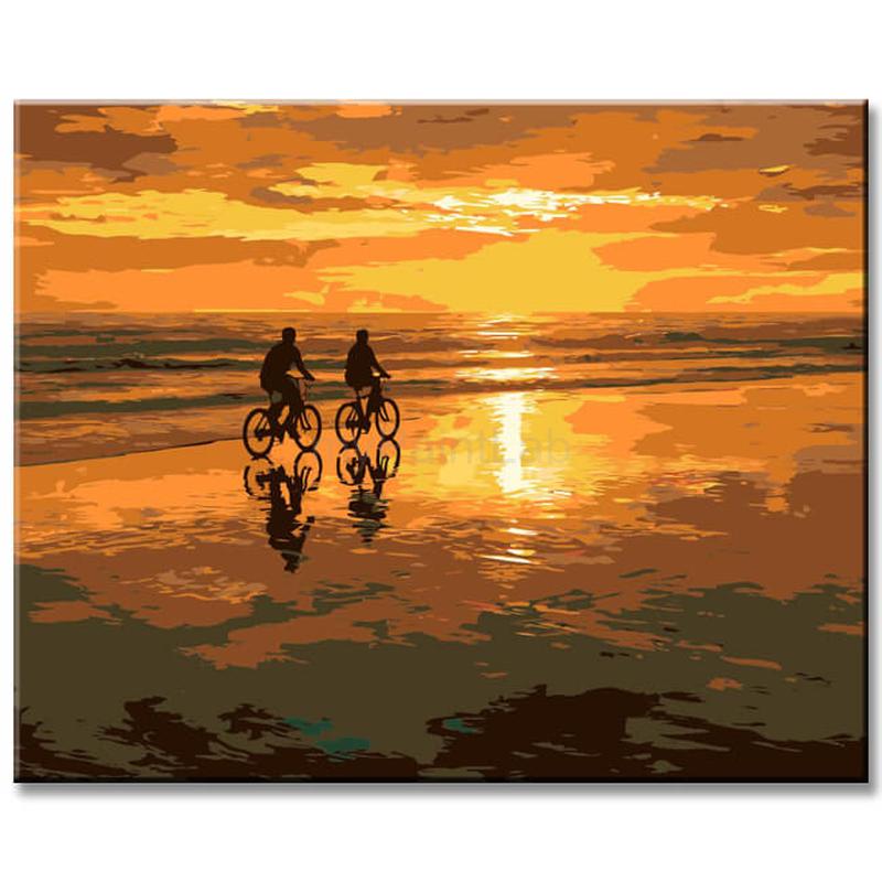 Paint by Numbers Cyclist