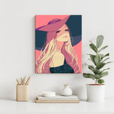 Malen nach Zahlen Little Princess with Hut