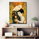 Malen nach zahlen akt mutter with child