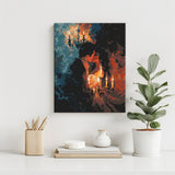 Grind nach zahlen akt liebespaar