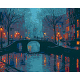 Malen nach zahlen holland amsterdam canal