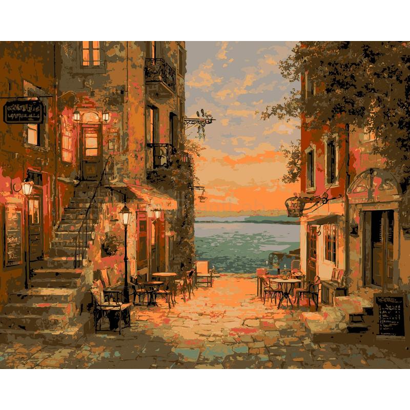 Painting by Numbers Old Department Store