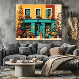 Paint by Numbers Old Town Shop