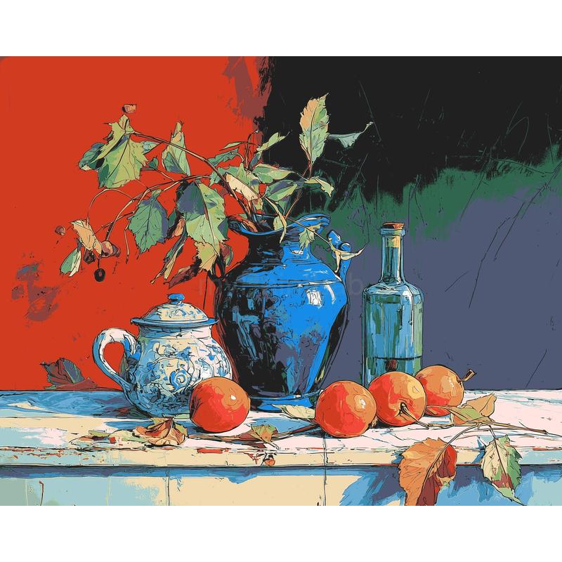 Grind after spending still life with herbst blumen