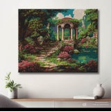 Paint by Numbers Pavilion by the Pond