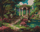 Paint by Numbers Pavilion by the Pond
