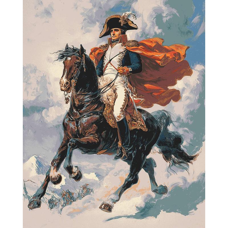 Paint by numbers France Napoleon