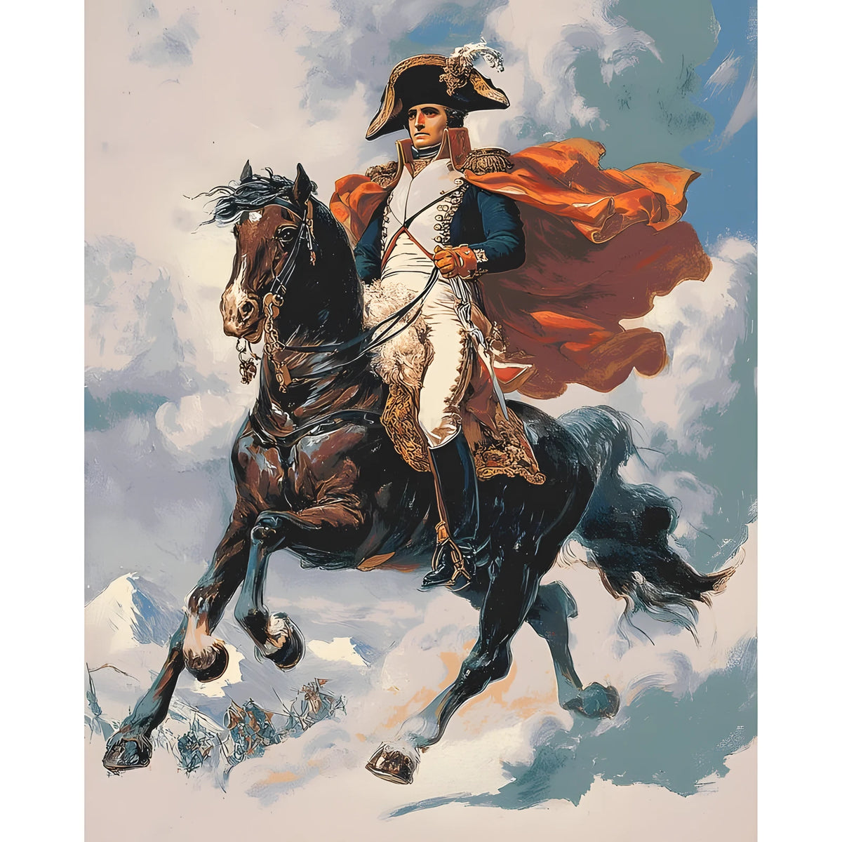 Malen nach Zahlen frankreich napoleon