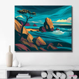 Painting by Numbers Pictures Waves